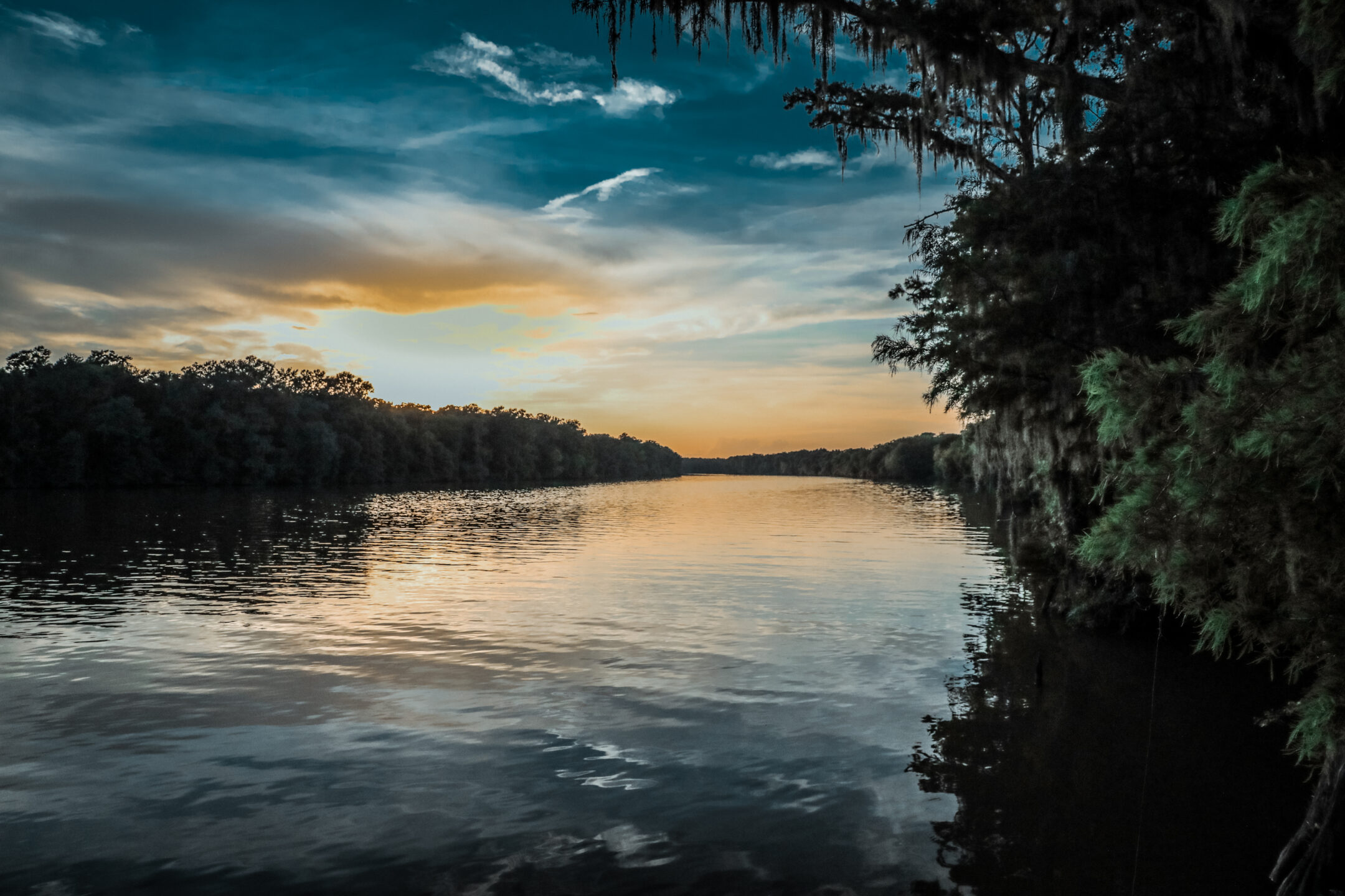 Sunset view from Cliff's Landing